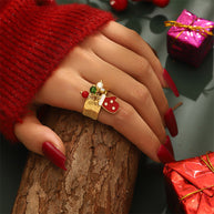 11 Style Christmas Ring JXQ09962-JXQ09972
