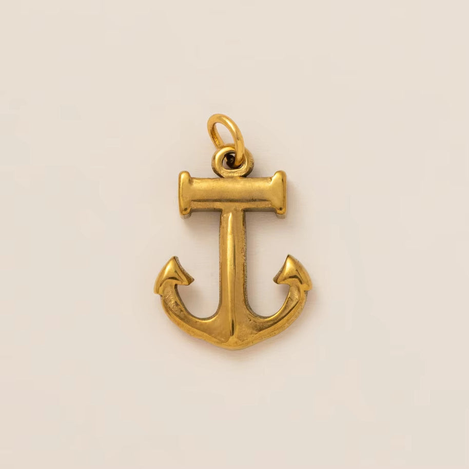 DIY Sea Creatures Pendant Steel 18K Gold Plated Women