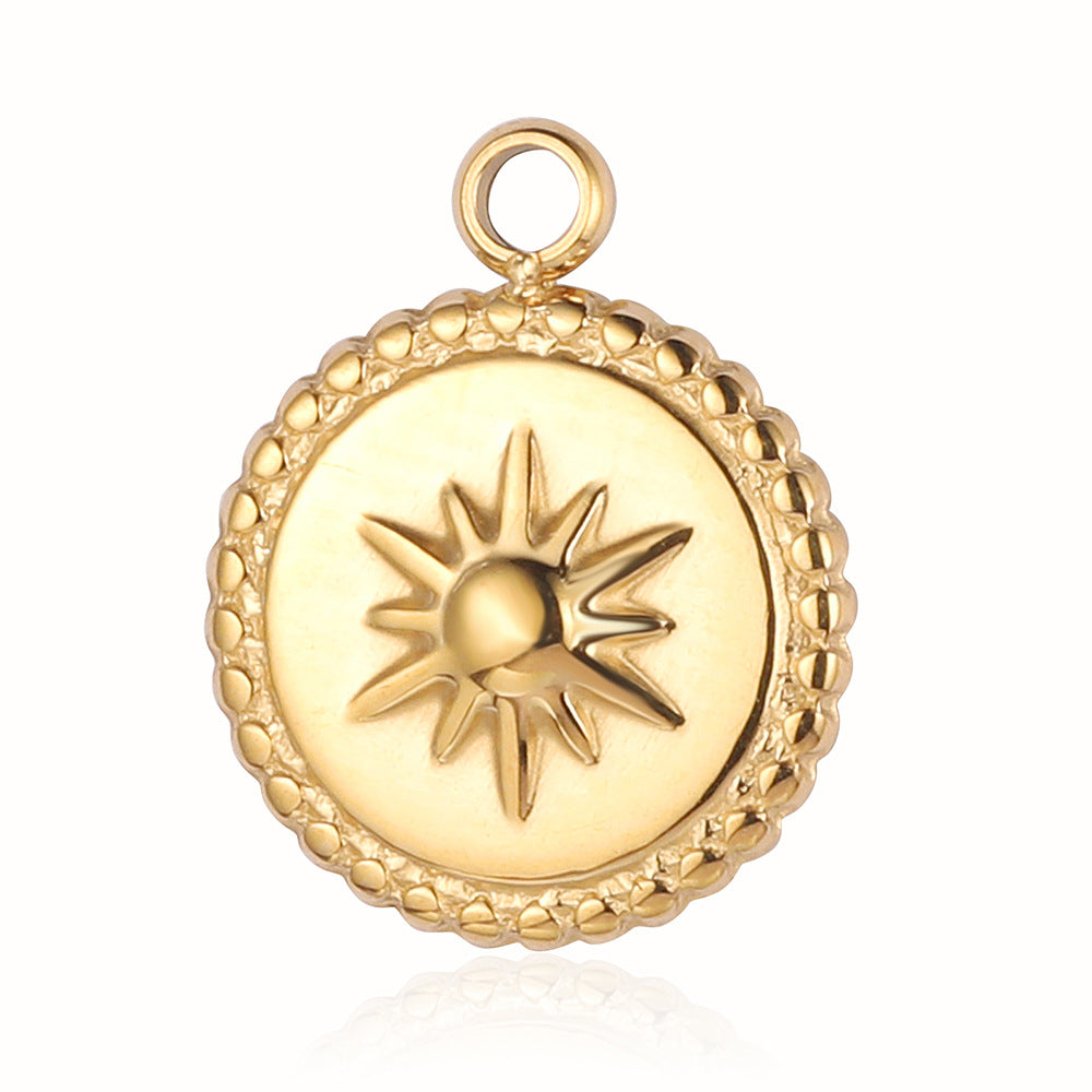 Sun Moon Pendant | Bohemian Star Charm Festival Jewelry