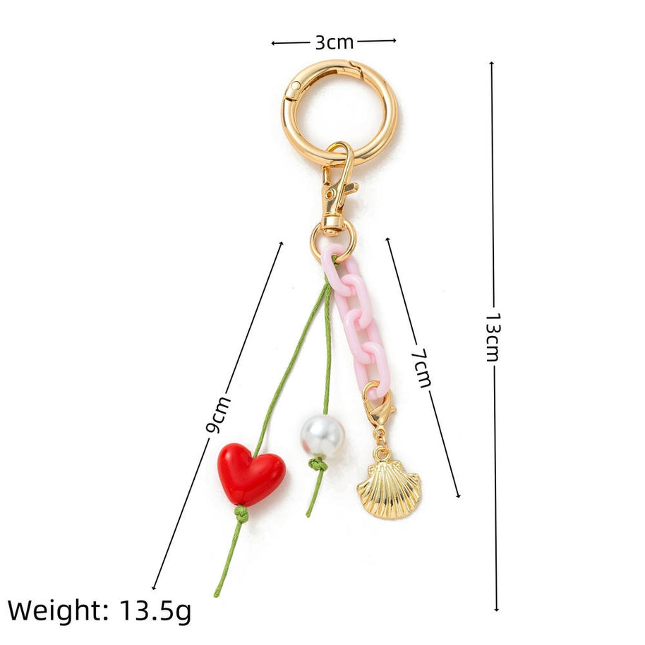 Mix-and-Match 18K Gold Plated Cute Elements DIY Bag Charms