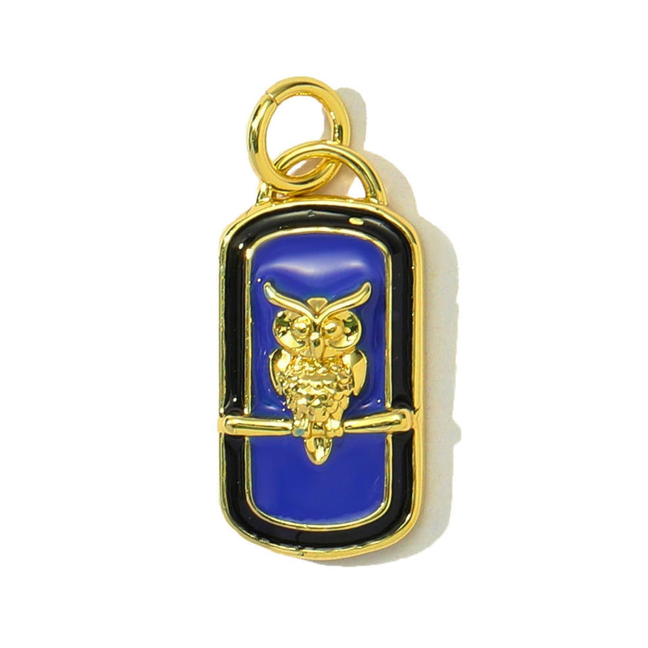 Coastal Shell Dolphin Pendant | Enamel Sea Life Love Charm