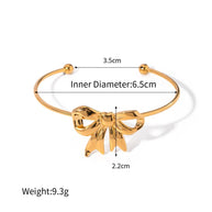 Bow Open Bangle JXBW2402002