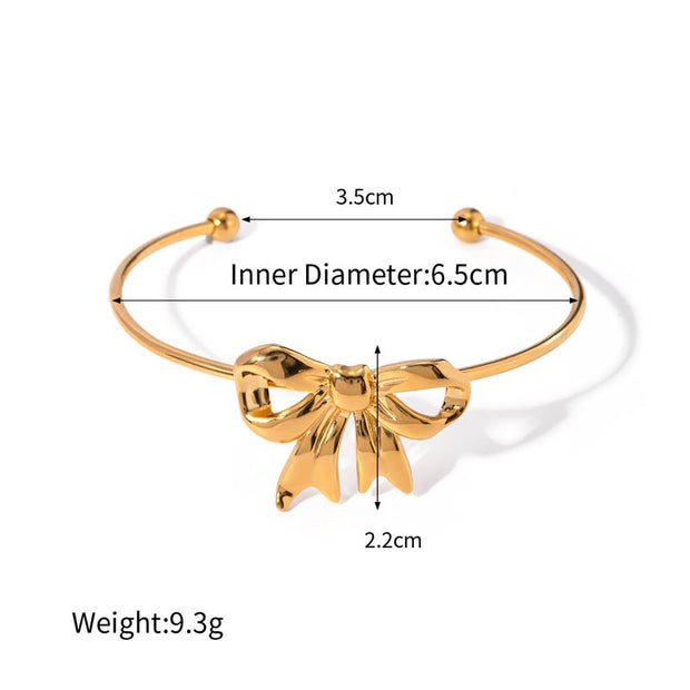 Bow Open Bangle JXBW2402002
