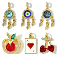 Dreamcatcher Eye Pendant | Zircon Poker Love Charm