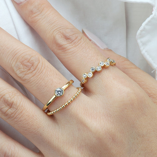 Bubble Band Ring