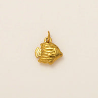 DIY Sea Creatures Pendant Steel 18K Gold Plated Women