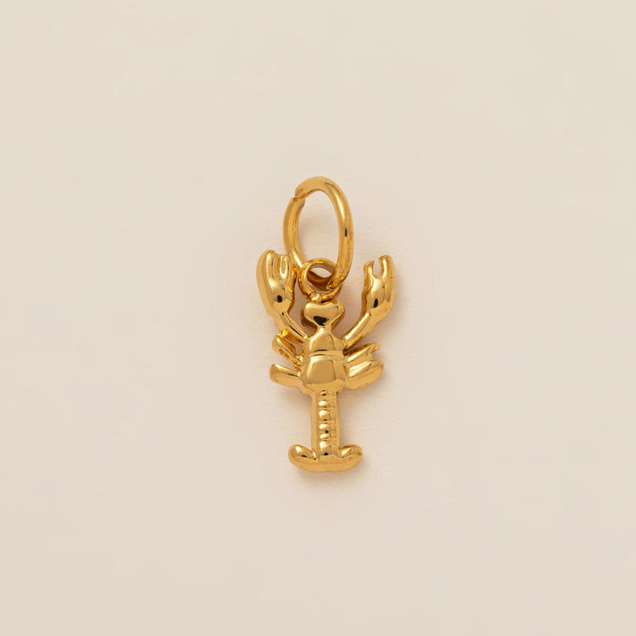 Fashion Simple Ocean Beach Pendant Steel 18K Gold Plated