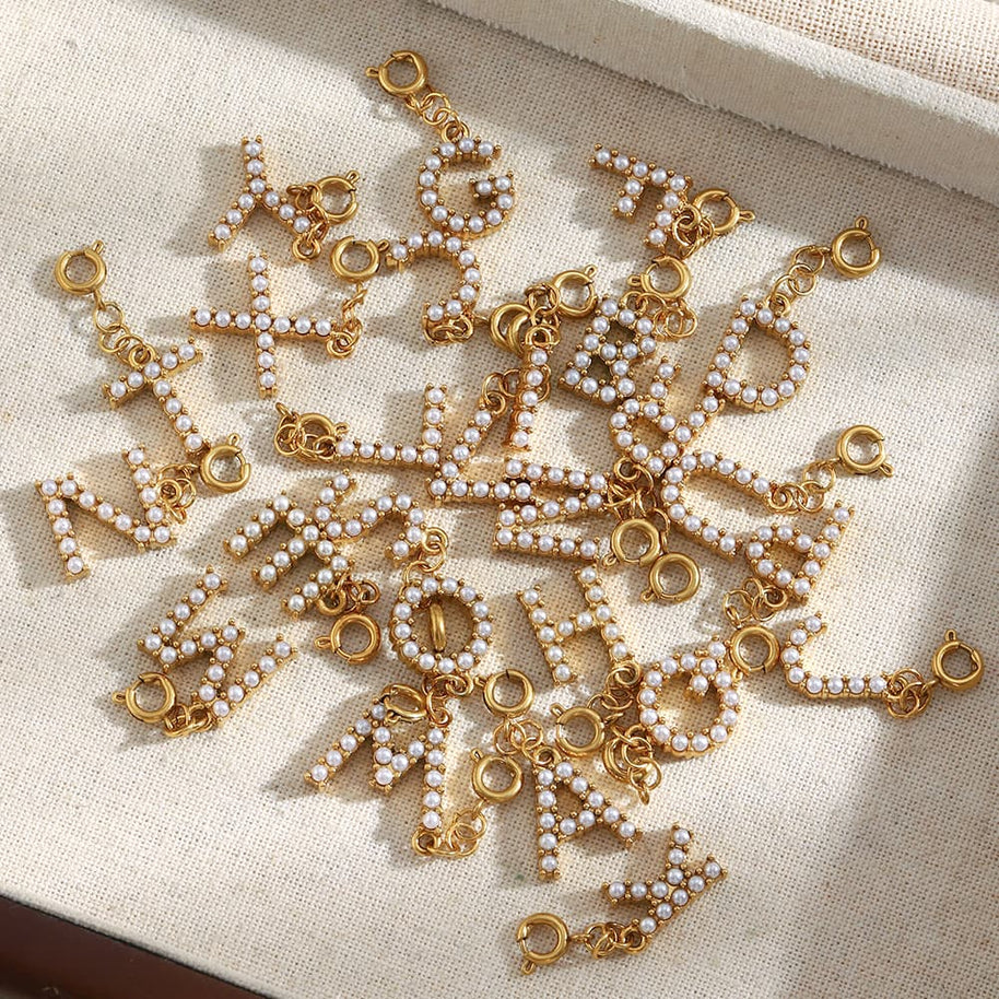 Versatile Spring Clasp Pendant English Letters Women JXC9510