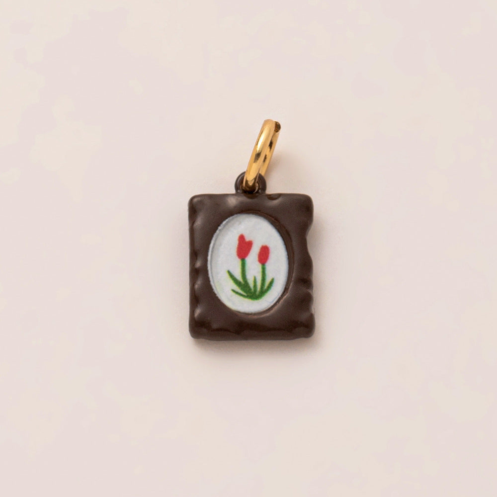 Summer Popular DIY Keychain Bag Charm Pendant JX26032132GK