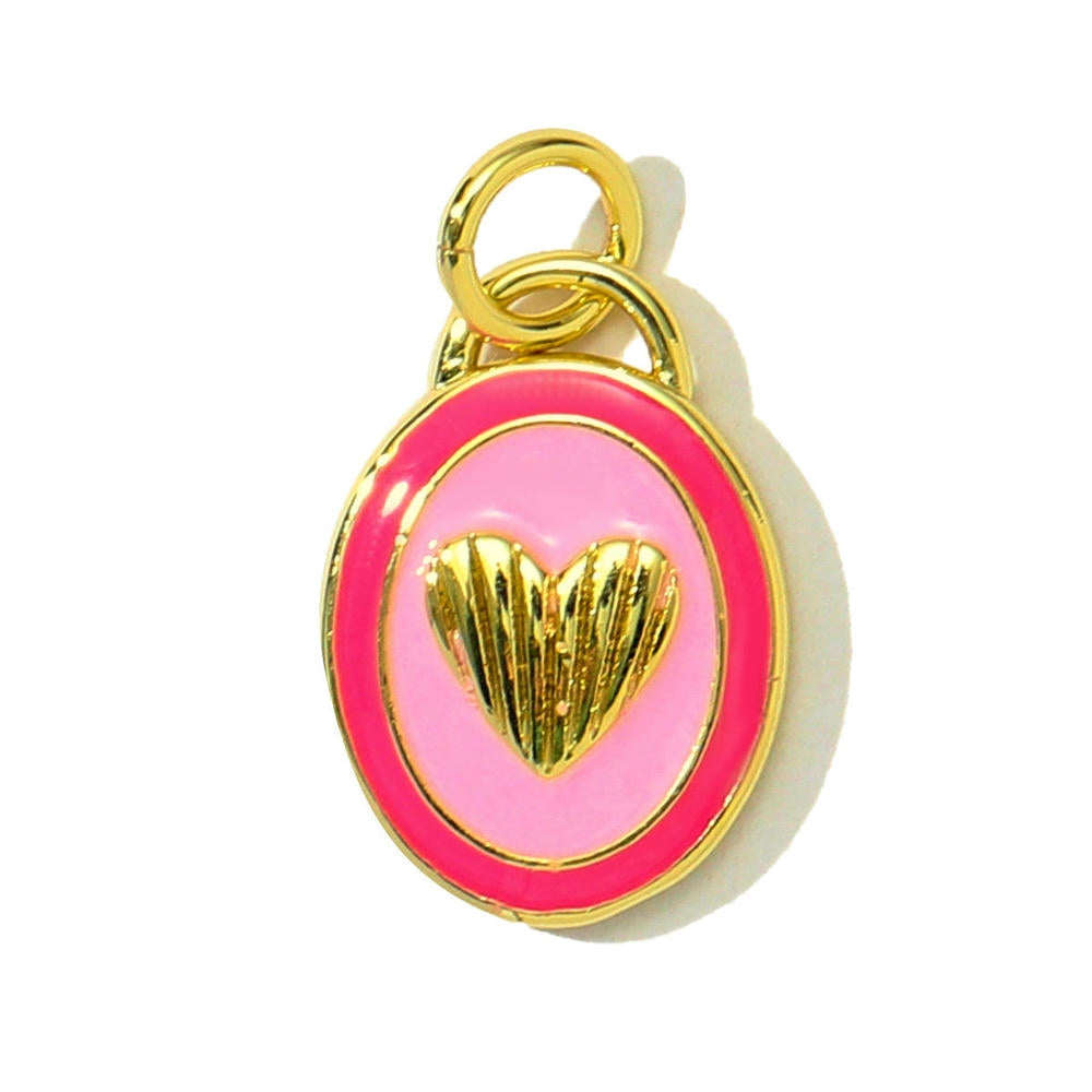 Coastal Shell Dolphin Pendant | Enamel Sea Life Love Charm