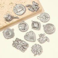 Squirrel Love Pendant | Zircon Four Leaf Clover Charm