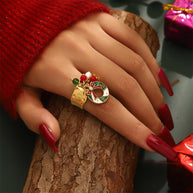 11 Style Christmas Ring JXQ09962-JXQ09972