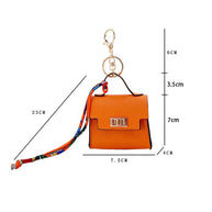 House Pouch Keychain | Fashion Mini Bag Charm | Cute Purse