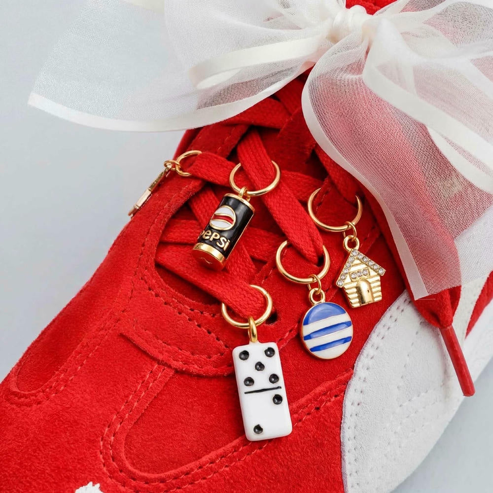 Charming Camera Heart Shoe Trinket 18K Gold JX26041259GK