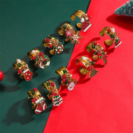 11 Style Christmas Ring JXQ09962-JXQ09972