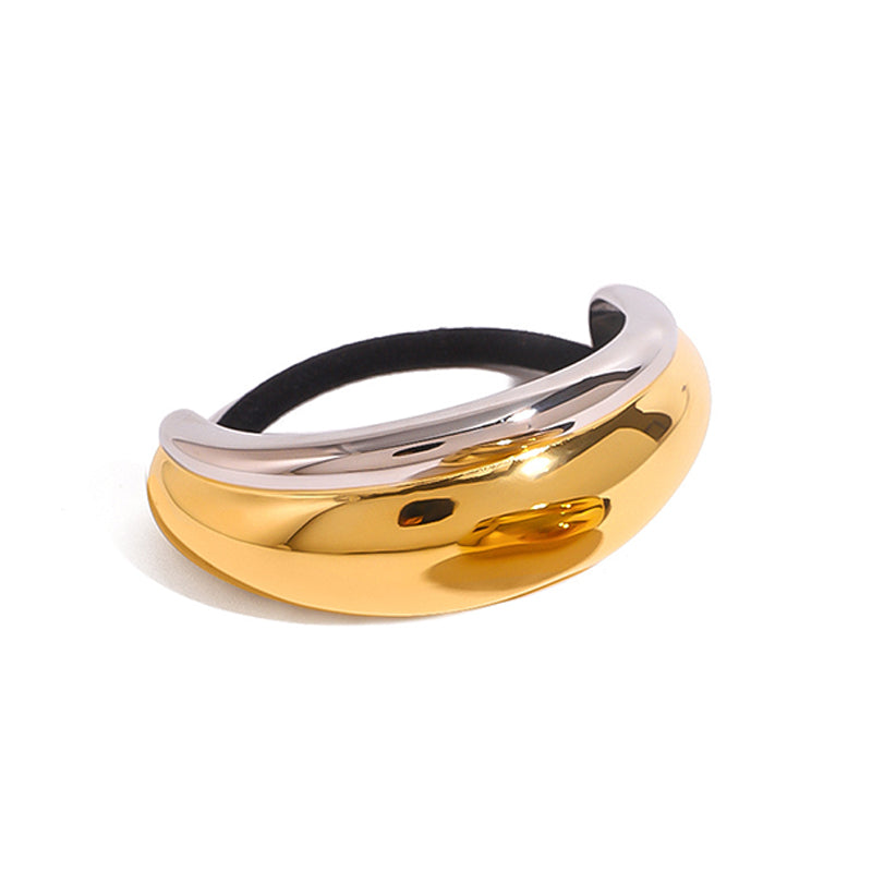 U Shape Hair Tie Stainless Steel Scrunchie JXH2408007