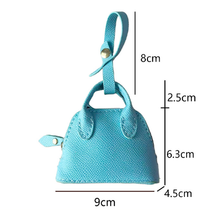Mini Tote Bag Keychain | Solid Color Pouch | Ins Style