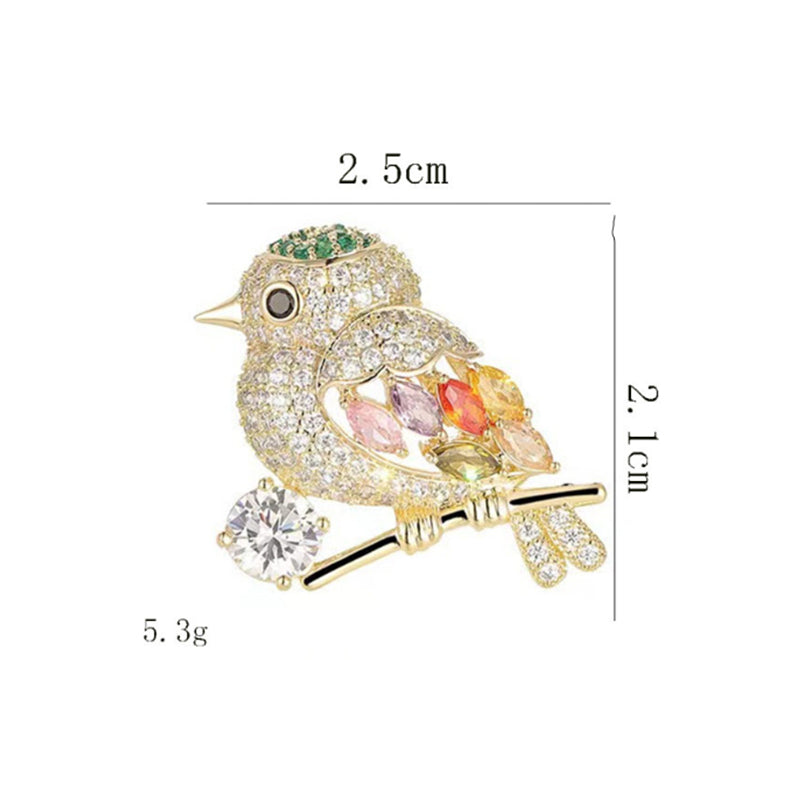 Magpie Brooch Bird Pin | Chinese Style Gift