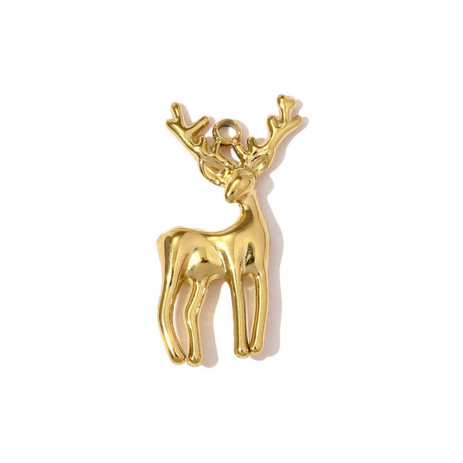 Unicorn Pegasus Pendant | Fantasy Dream Deer Steel Charm