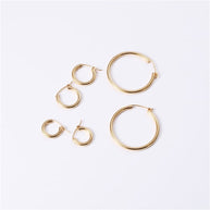 Tube Hoop Earring JAE1688