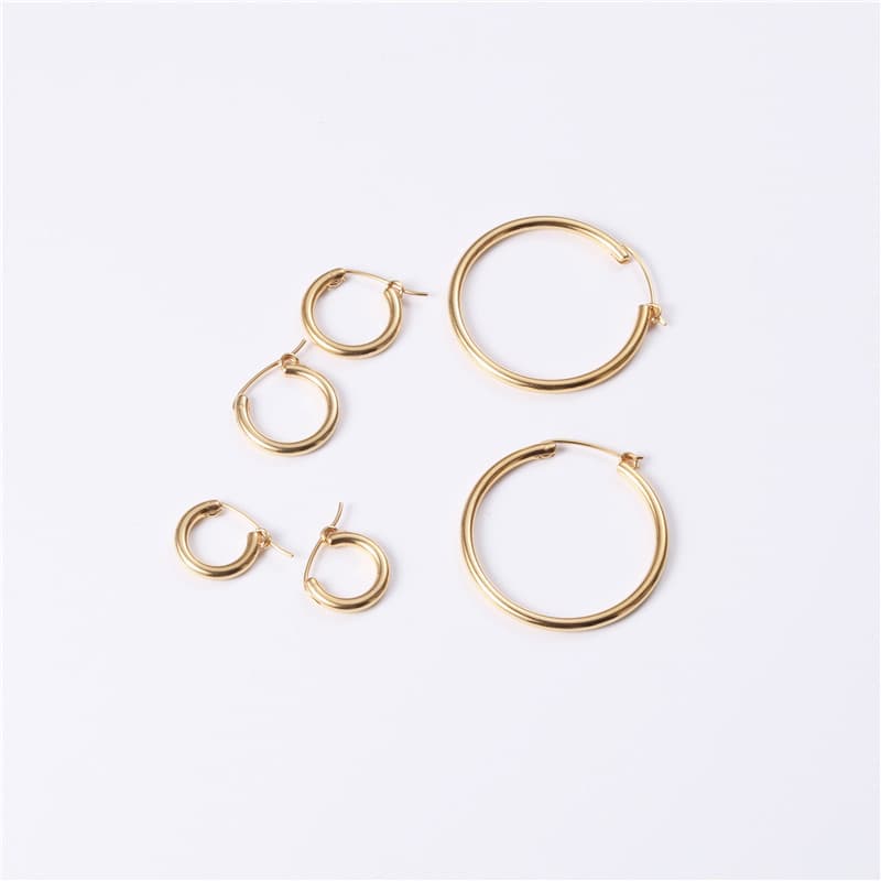 Tube Hoop Earring JAE1688