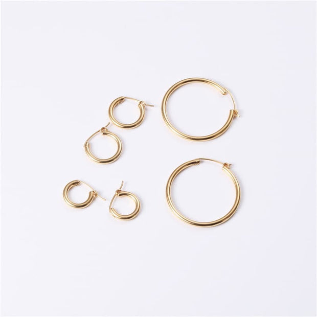 Tube Hoop Earring JAE1688