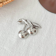 Cherry Blossom Brooch | Cute Floral Pin for Women's Clothing