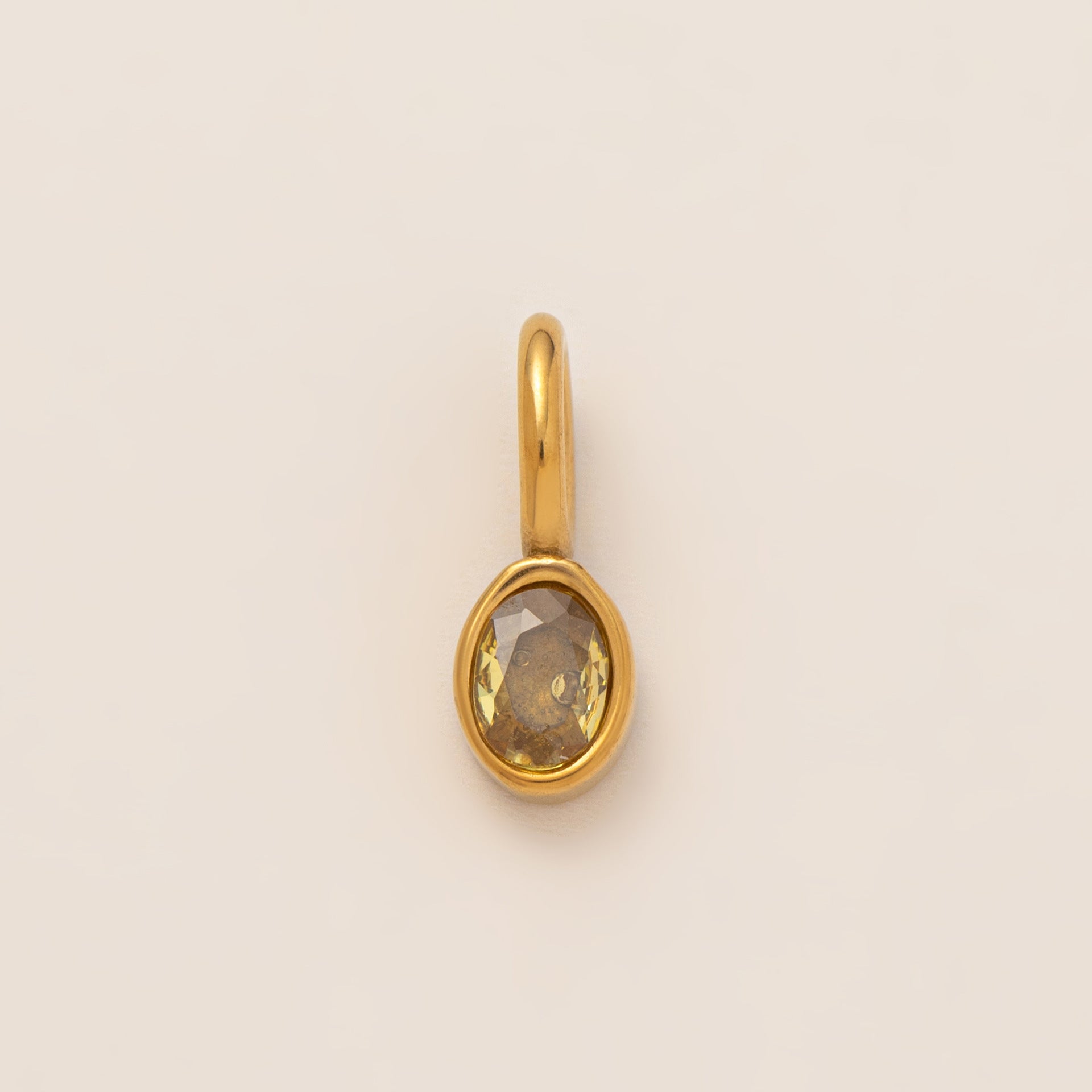 Multi Shape 12 Birthstones Pendant Gold Plated DIY JX061404M