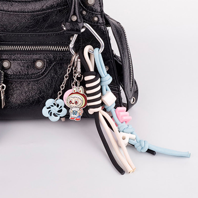 Miu-Style Bag Charm | Minimalist Keychain for Women