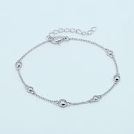 CZ Station Bracelet