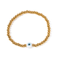 Evil Eye Ball Chain Bracelet