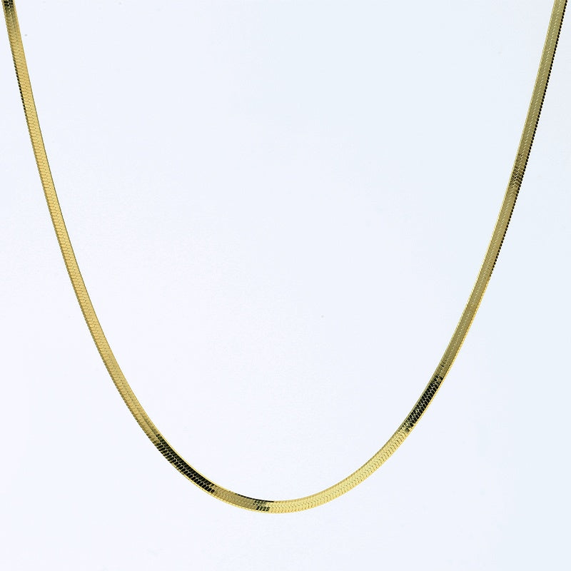 2.5mm Herringbone Chain Necklace