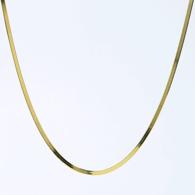 2.5mm Herringbone Chain Necklace JX0081