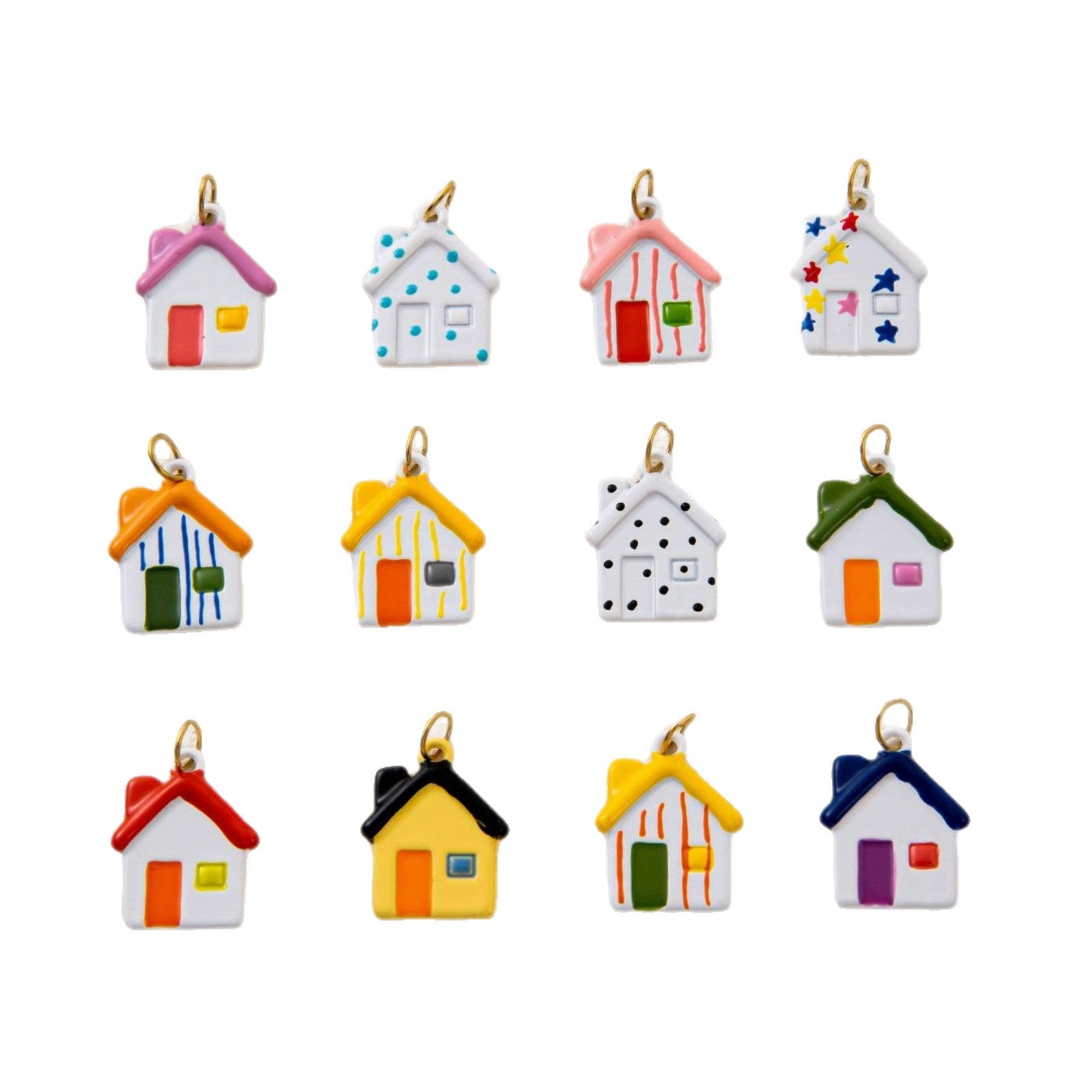 House Motif Footwear Ornament 18K Gold JX26041248GK