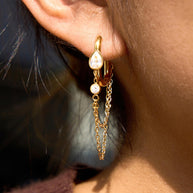 Fringe Drop Earrings | Non-Tarnish | Women's Jewelry