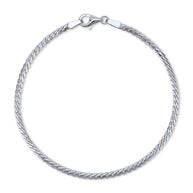 1.8mm Serpentine Chain Bracelet