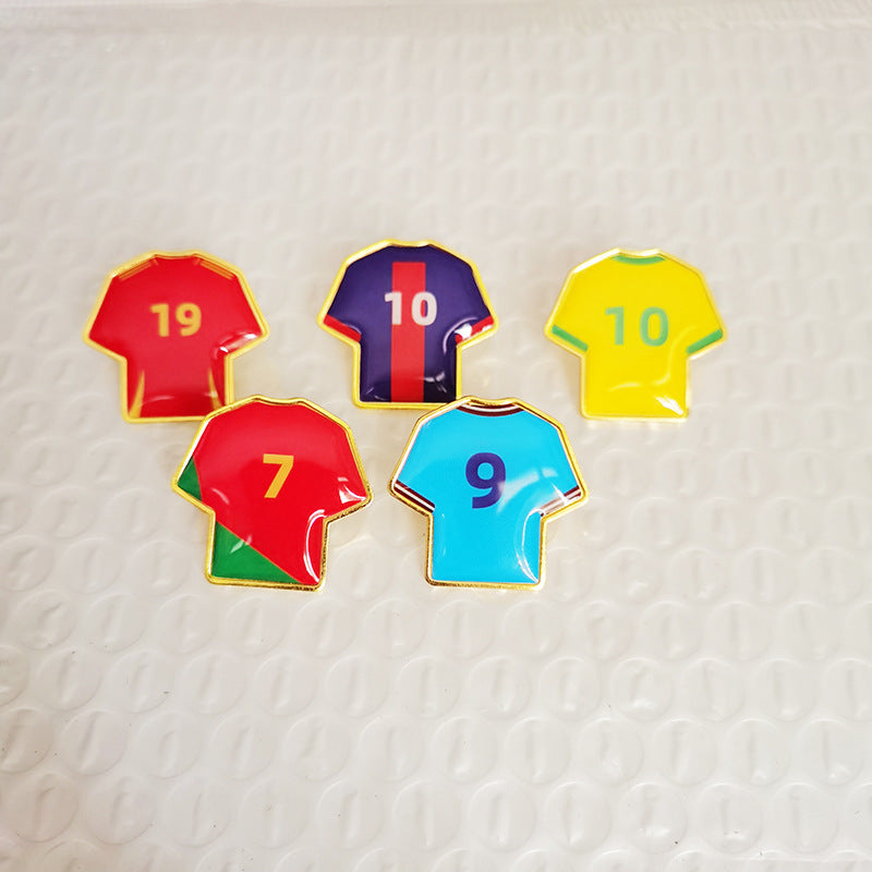 Ronaldo Messi Pin | Football Legend Badge | Fan Gift