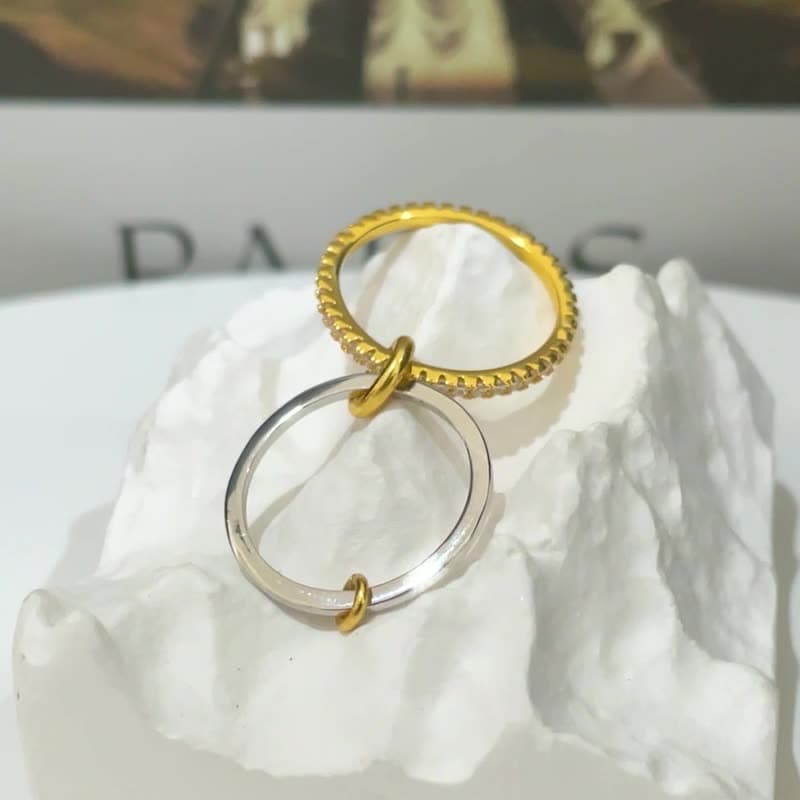 2 Circle Ring JAN1270