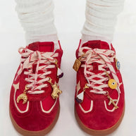 Skate Earphone Shoe Trinket 18K Gold Steel JX26041261GK