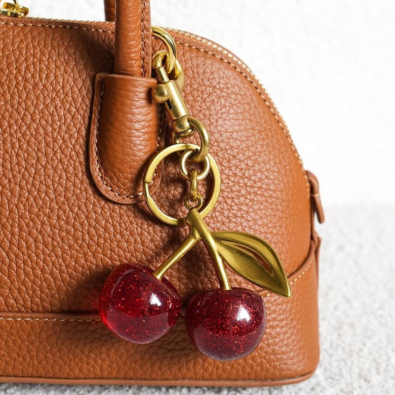 Cute Cherry Metal Keychain JWLE1205