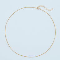 1mm Spheres Chain Necklace