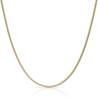 1.8mm Serpentine Chain Necklace