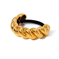 Stainless Steel Hair Tie Ponytail Elastic JX Hot002