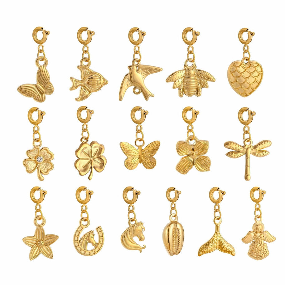 European Fashion DIY Nature Animal  Flower Pendant Women