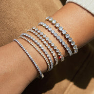 Tennis Bracelet | Zircon Luxury | Stainless Steel Women's