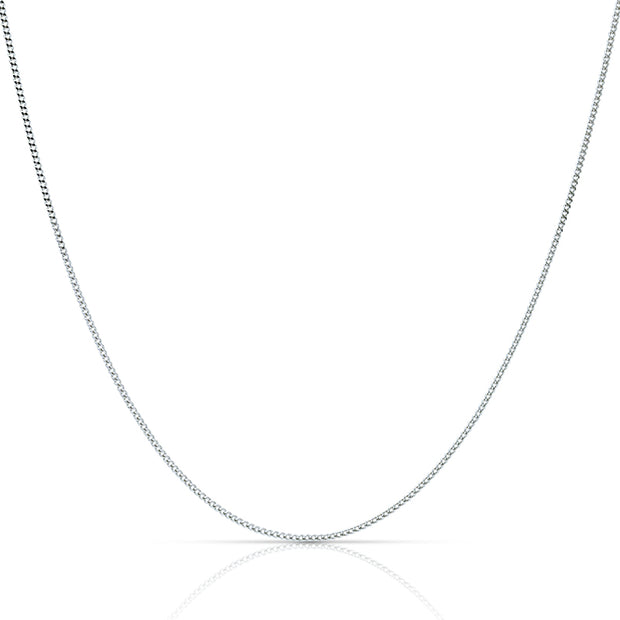 3mm Curb Chain Sterling Silver JX0202L