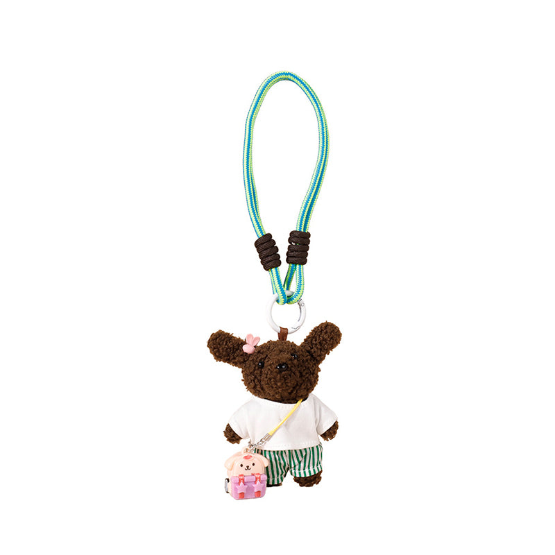 Fruit Bear Keychain | Cute Plush Bag Charm & Car Key Fob