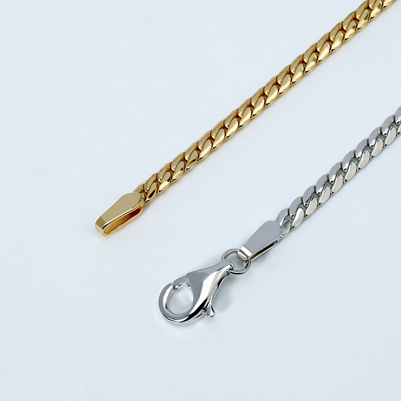 1.8mm Serpentine Chain Bracelet
