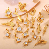 European Sea Life Pendant Versatile Dolphin Shark DIY Charm