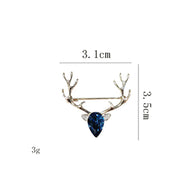 Personality Antler Brooch | Western Suit Accessory